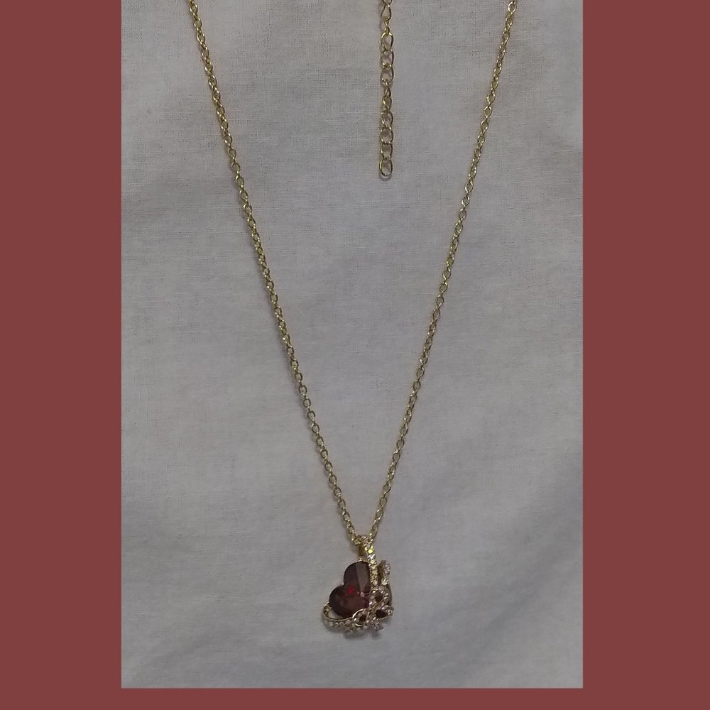 new Heart Bling Necklace